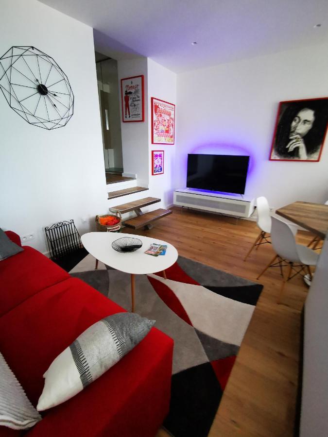 Magnifique Duplex Vue Mer Ментона Экстерьер фото