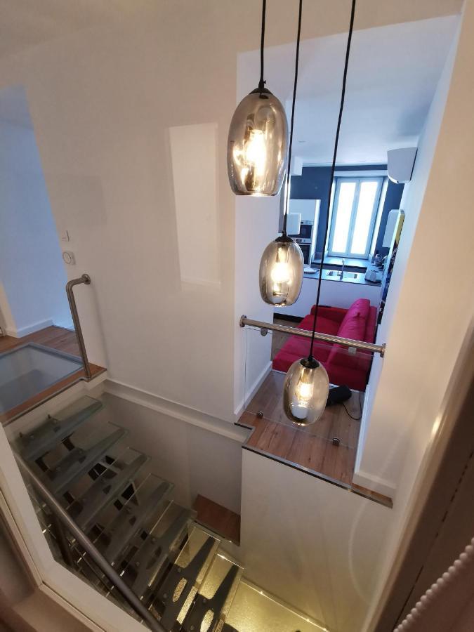 Magnifique Duplex Vue Mer Ментона Экстерьер фото